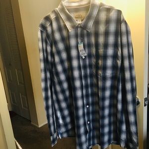 NWT Men’s (Juniors) Plaid Long Sleeve